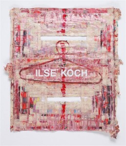 Michal Naaman, ILSE KPCH,-oil and letterset-onmaskintape