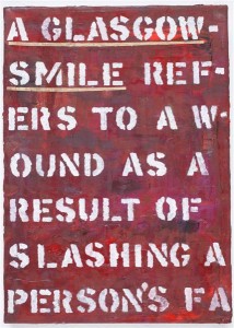 Michal Naaman,Glasgow smile,2012