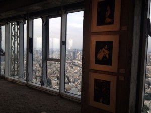 View from the 38th floor of Meier on Rothschild . (a glimpse on photographs by Anna Hayat and Slava Pirsky