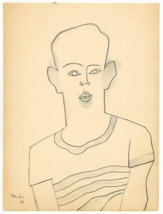 Portrait of Arieh , 1958 