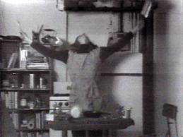 Semiotics of the Kitchen (1975), Martha Rosler,
