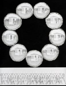 Yael Balaban 9 lense Rapidographand-Ink on Paper-after-Marey