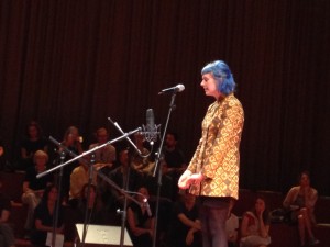 Jeremy Deller performer Jennifer Reid/