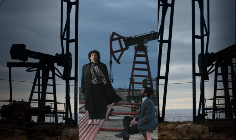 Almagul Menlibayeva, Fire talks to me, 2015, Video still,