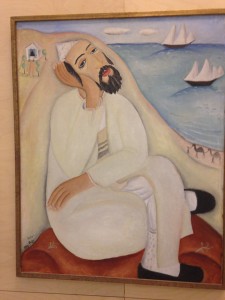 ראובן רובין חסיד על שפת 1924 הים