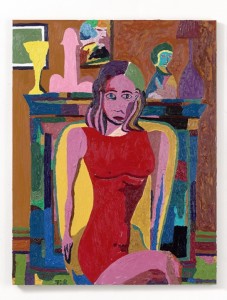 Tal R., The decorated house, 2015, oil on canvas, 102x132 cm