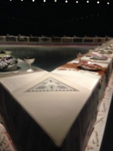 The Dinner Party. Judy Chicago