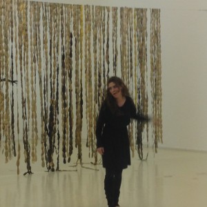 theatrical performance of scenes from Joshua Sobol's "Raft of the Medusa" in Ruthi Helbitz Cohen's "Curtain of Tears" performed by Yael Nivron, Omri Levi, and Karin Serrouya.