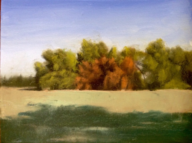 Yehuda Armoni, Untitled, oil on canvas, 30X40 cm