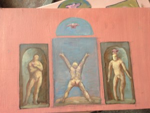 סשה אוקון, ובני רשף יגביהו עוף (מתווה), 2016,