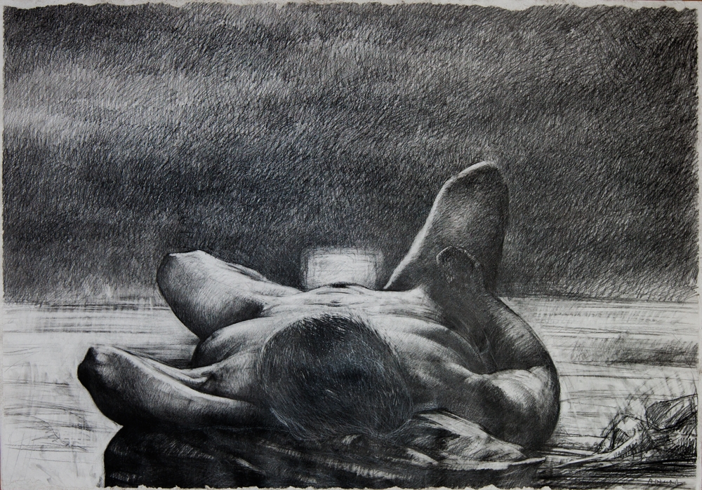 Sasha Okun. Breaking News. The Albertina graphic art collection. Vienna