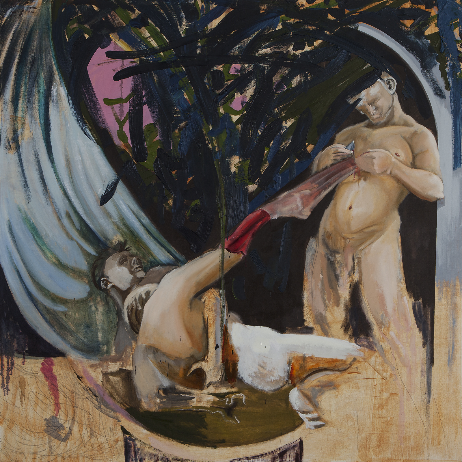 Jonathan Hirschfeld. Skin for skin, 2016