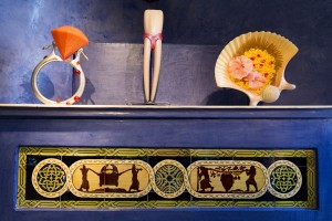 Eli Gur Arie Diamond cut / 2010 Eli Gur Arie Incisor / 1996 Eli Gur Arie Decorated ovaries on a bed of rice and pomegranate seeds [From The Wealth of Nations] / 2007 