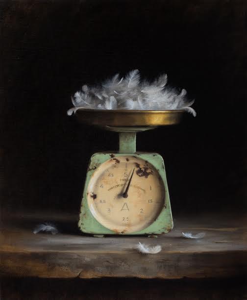Dana Zaltzman, Untitled, Oil on Linen, 56 x 46 cm.