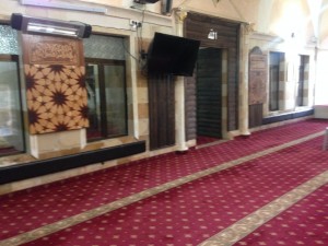 עבודות במסגד בדיר -חנא